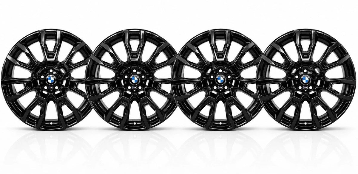 21” BMW X5 X6 G05 G06 21 Inch 2019-2026 915M Factory OEM Gloss black Wheels Rims