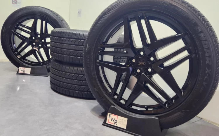 21" FORD EXPLORER WHEELS RIMS FACTORY OEM ALY95859 2020 Up 2025 Black Tires 🔥🔥