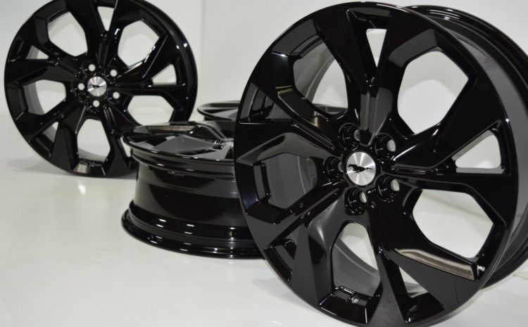 19" FORD MUSTANG MACH-E WHEELS RIMS FACTORY OEM ALY95113 2021 - 2026 Gloss BLACK 95113