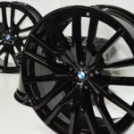 22" BMW X5 X6 X5M X7 G05 G06 G07 742M BLACK WHEELS RIMS Factory OEM 86471 86474