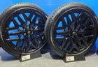 24" Ford Expedition F150 Factory OEM Wheels Rims tires Gloss Black SL741007VA