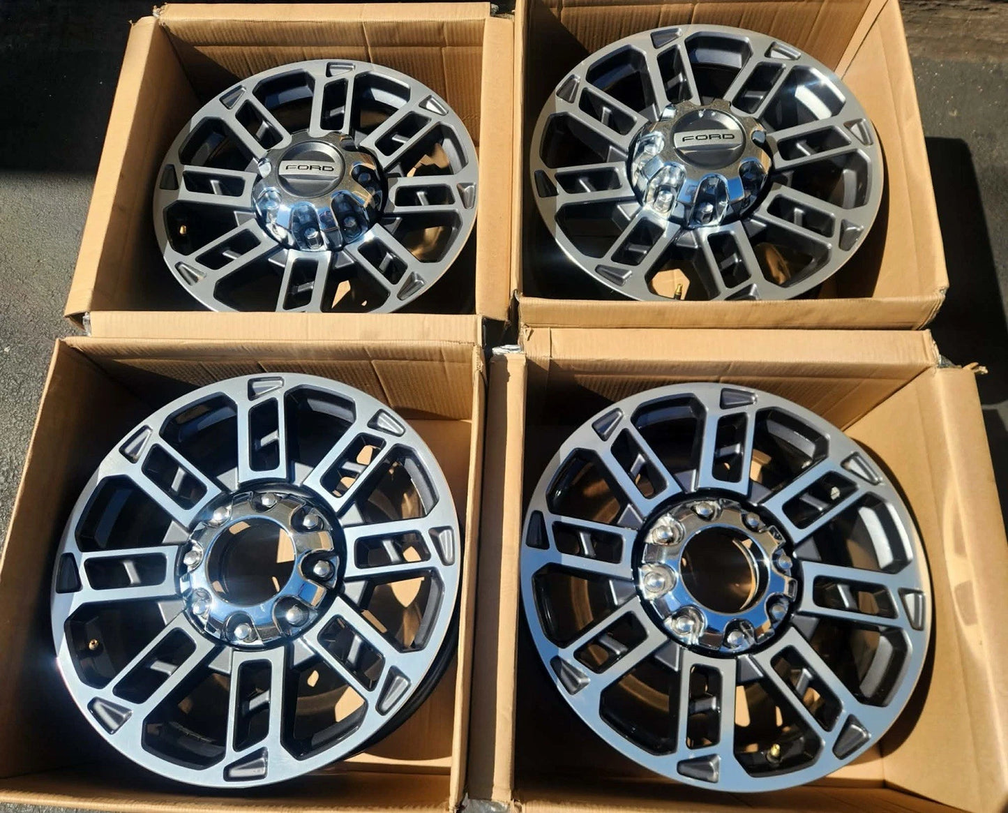 20" Ford F-250 F-350 Factory OEM 2025 Platinum wheels Rims 10302 10483