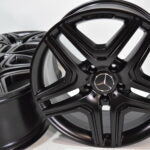 20" MERCEDES BENZ G63 G65 G550 BLACK FACTORY OEM WHEELS RIMS 85326 A4634013002