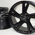 20" AUDI E-TRON GT RS Authentic Factory OEM RIMS SATIN BLACK 21 2022 2023 2024 2025