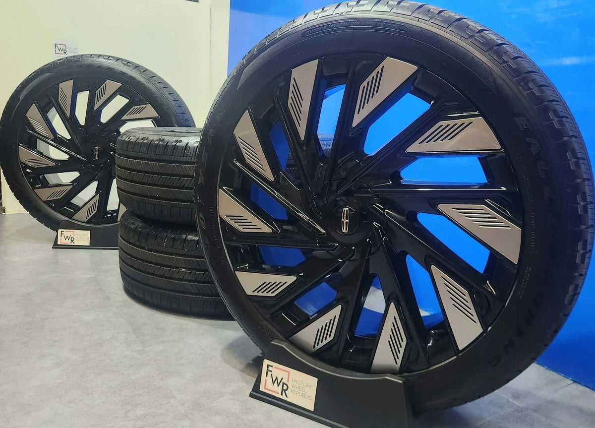 22” LINCOLN NAUTILUS WHEELS RIMS RC2T-1007-GA 2024 -2026 GENUINE OEM FACTORY