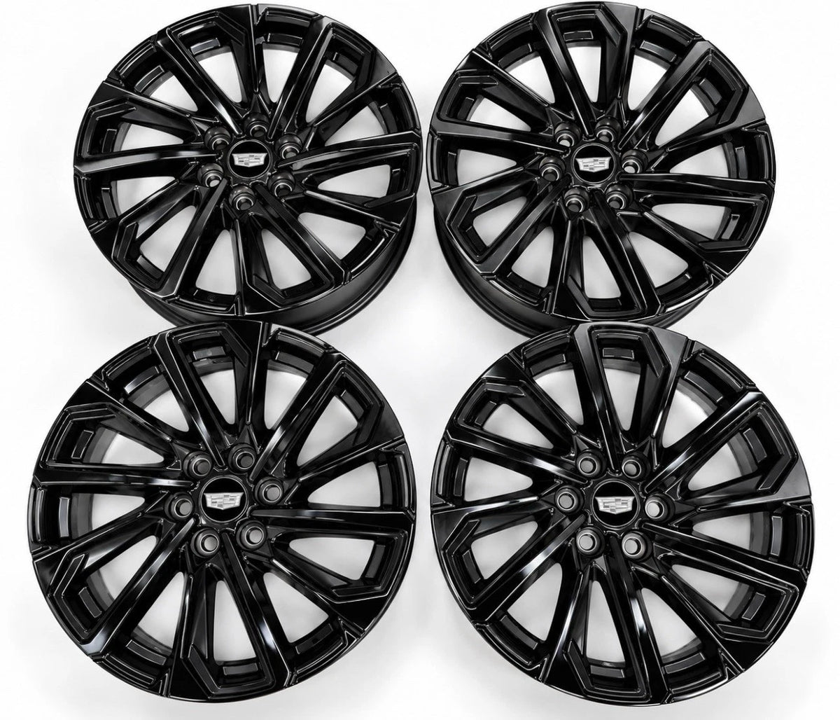 20" Cadillac Lyriq Gloss Black 2024-2026 Wheels Rims 20x9 Factory OEM 84961157