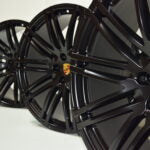 21" Porsche Macan 21-inch Turbo III Factory OEM Authentic SATIN BLACK rims