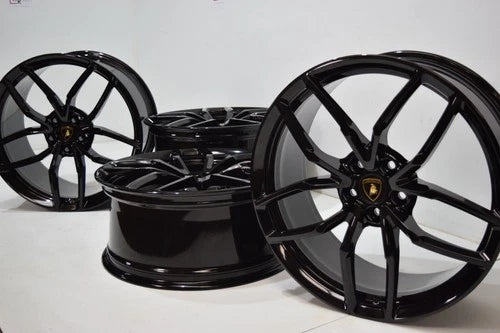 20" Lamborghini Huracan black rims wheels Factory OEM Genuine Original Mimas