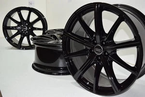 22” Audi RSQ8 SQ8 Q8 Gloss Black 4M8601025AM Factory OEM Original Wheels Rims