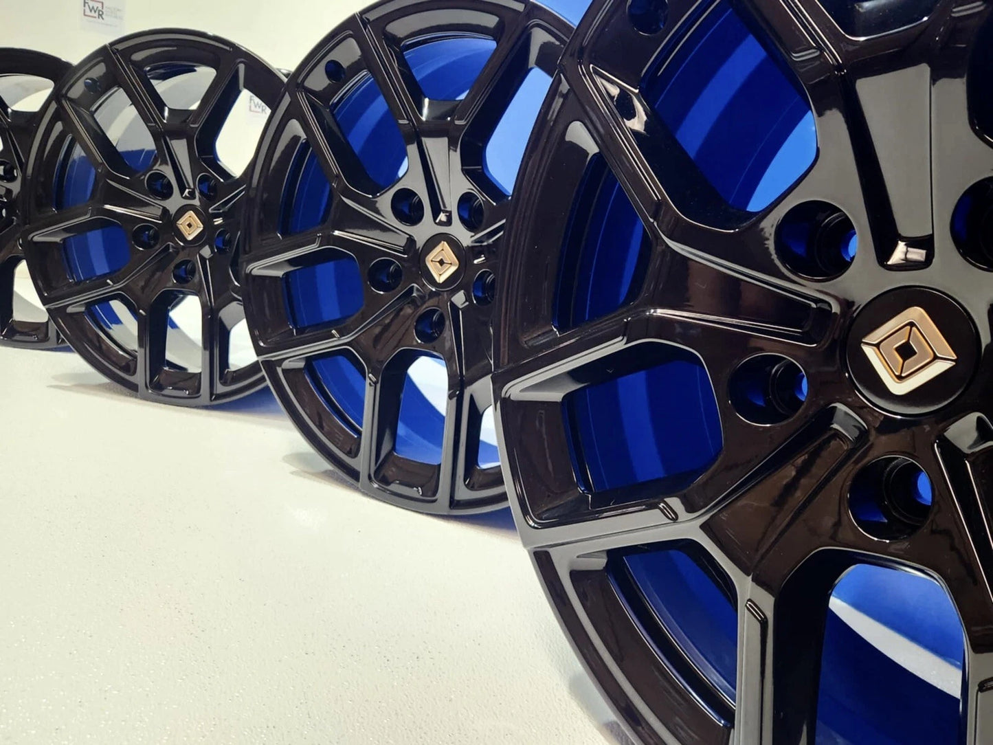 Share 20ā³ RIVIAN R1T R1S Factory OEM WHEELS RIMS GLOSS BLACK ADVENTURE 2022 23 2024 25