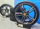 20” Ferrari Roma Original Factory OEM Diamond Cut Wheels And Tires 881326 881327