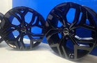 21” RANGE ROVER EVOQUE VELAR Factory OEM Wheels Rims Gloss Black LR114518