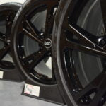 20" AUDI E-TRON GT RS Authentic Factory OEM WHEELS and TIRES BLACK 2021 2022 2023 2024 2025