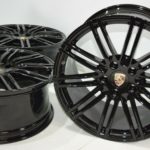 20” Porsche 911 991 Turbo III Carrera Genuine OEM Factory Rims Wheels BLACK