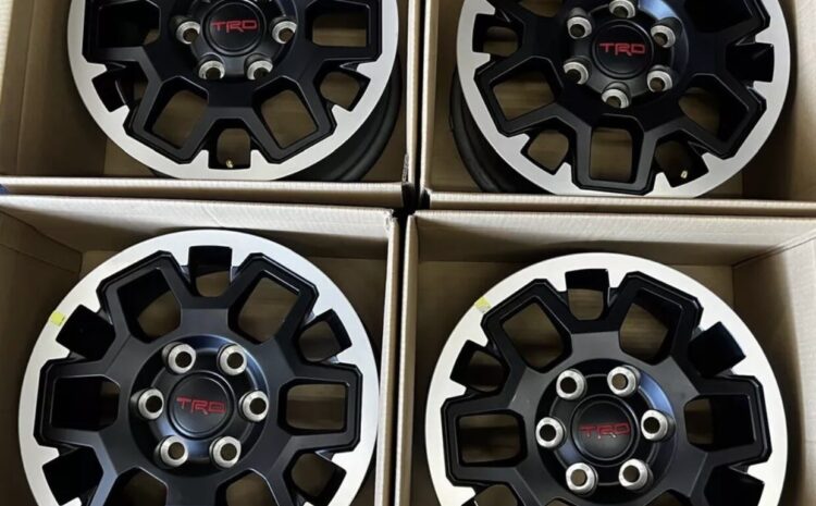 18" TRD Toyota Tacoma 4runner 2024 2025 2026 wheels Rims Factory OEM Original