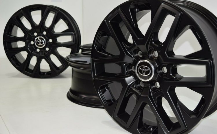 20" Toyota Tundra TSS TRD OEM wheels rims SATIN BLACK 2022 2023 2024 2025 2026 Sequoia