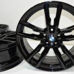 19” Black BMW X3 X4 X2 X1 Wheels Rims Factory OEM Original 698M