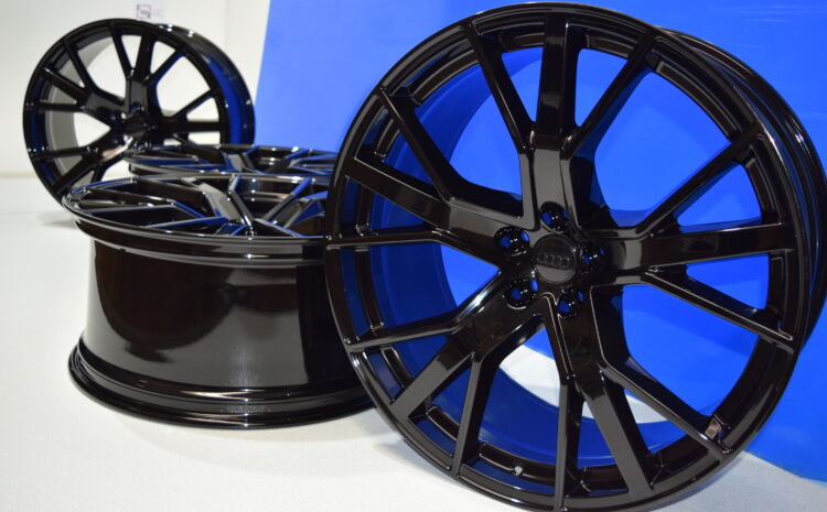 22" Audi Q8 SQ8 SQ7 Black 2019 2020 2021 2022 2023 2024 2025 2026 96815 Factory OEM wheels rims