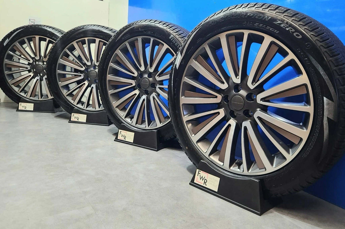 22” Range Rover SV Wheels Factory OEM Original rims tires 99465 L460 🔥🔥🔥
