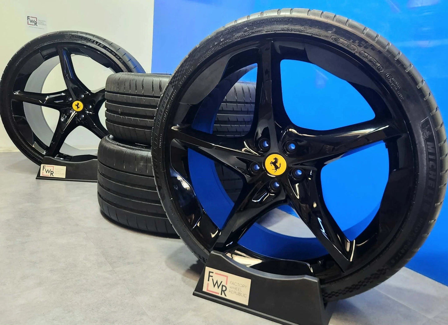 FERRARI PUROSANGUE 22” 23” Factory OEM GENUINE wheels and Tires Rims 983058