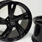 20" AUDI E-TRON GT RS Authentic Factory OEM RIMS GLOSS BLACK 21 2022 2023 2024 2025