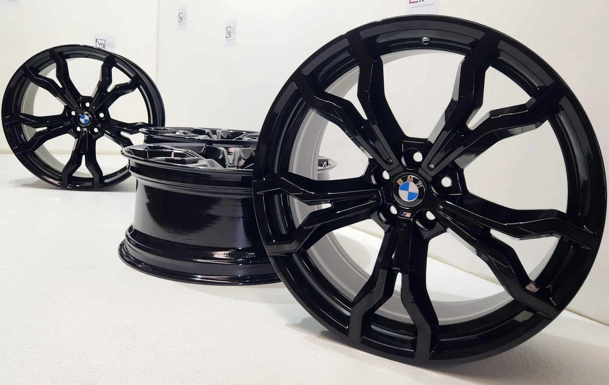 F97 Rims 21” BMW F97 X3M F98 X4M X3 X4 Black Factory OEM Wheels Rims 765M ...