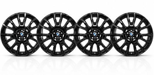 21” BMW X5 X6 G05 G06 21 Inch 2019-2026 915M Factory OEM Gloss black Wheels Rims