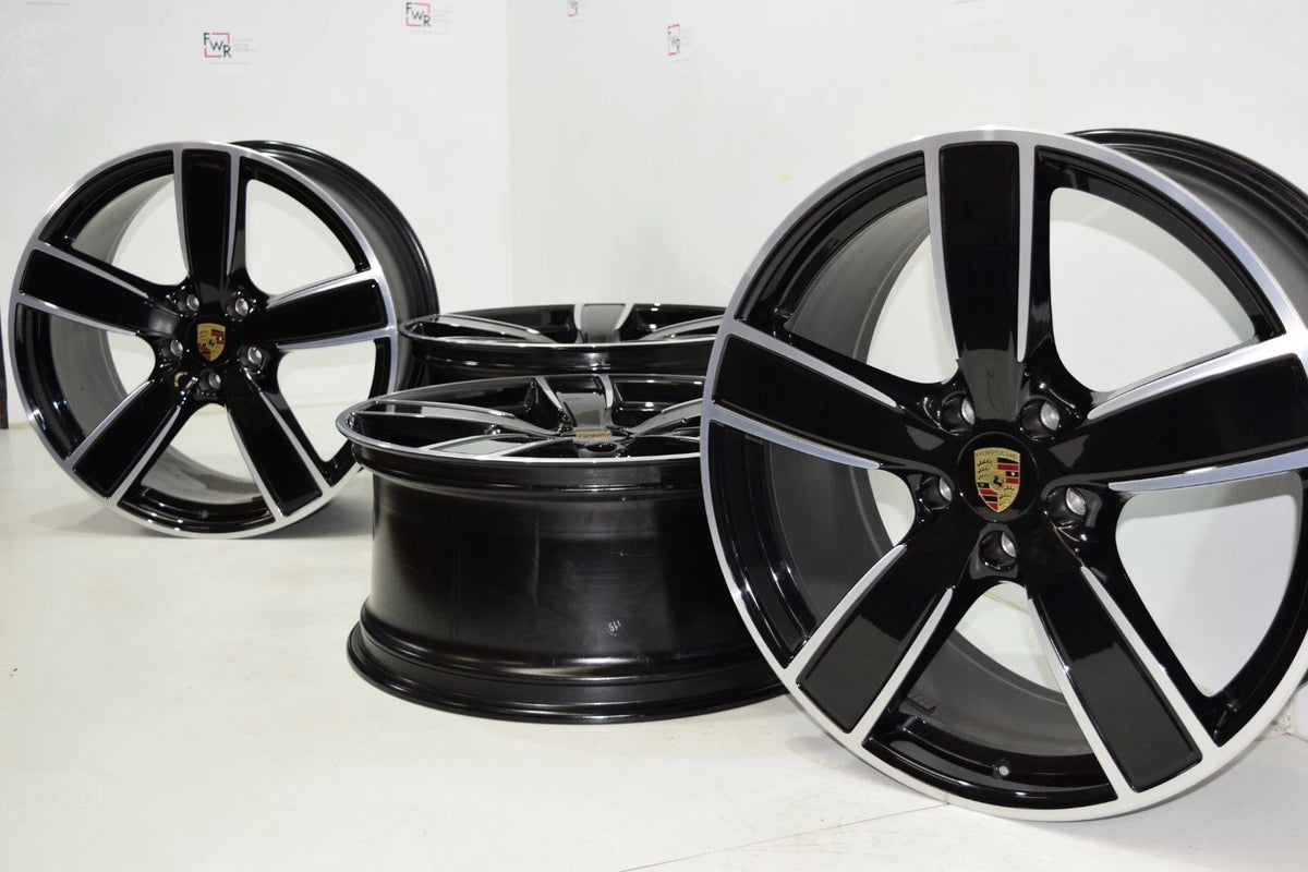 22” PORSCHE CAYENNE 9Y0 SPORT CLASSIC Factory OEM WHEELS RIMS Original