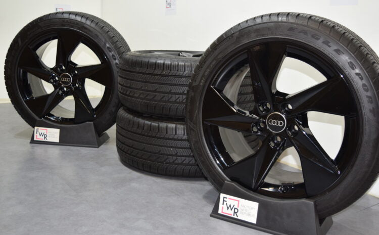 17” AUDI A3 Black 2022 2023 2024 Factory OEM Original Wheels and tires