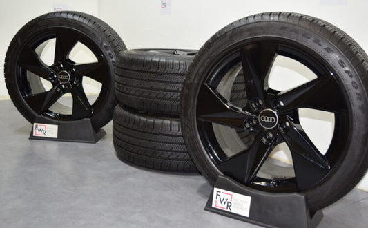 17” AUDI A3 Black 2022 2023 2024 Factory OEM Original Wheels and tires