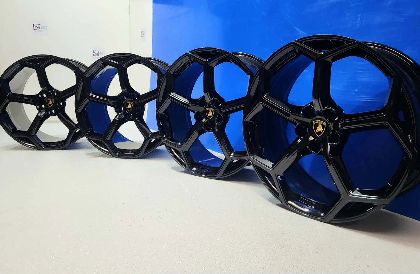 20” Lamborghini Huracan Factory OEM Aesir Rims Wheels 4T0601017BD 4T0601017BE