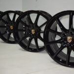 20" PORSCHE CAYENNE 2019 2020 2021 2022 2023 2024 2025 Factory OEM original wheels rims black 20