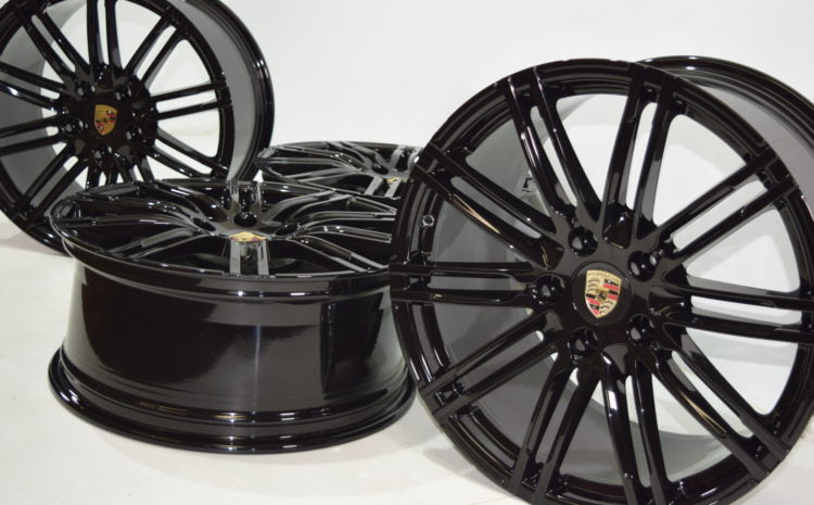 20” Porsche Cayman Boxster Carrera Genuine OEM Factory Rims Wheels BLACK
