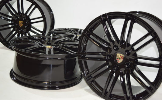 20” Porsche Cayman Boxster Carrera Genuine OEM Factory Rims Wheels BLACK