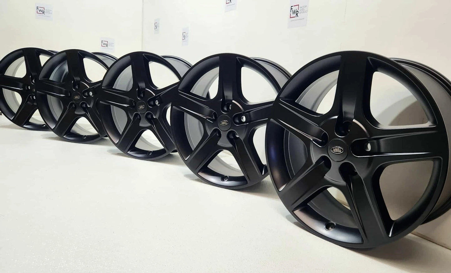 20" LAND ROVER DEFENDER SATIN BLACK L663 9014 FACTORY OEM WHEELS RIMS