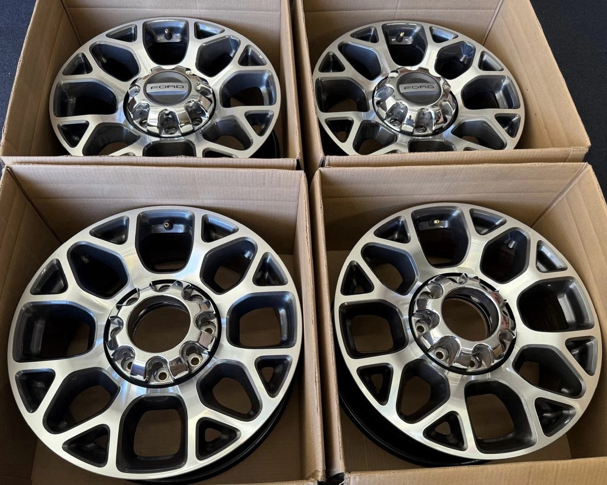 Factory 03 F250 Rims 20” Ford F250 F350 F-250 F-350 Rims Wheels Factory OEM 10293 F-250 202 ...
