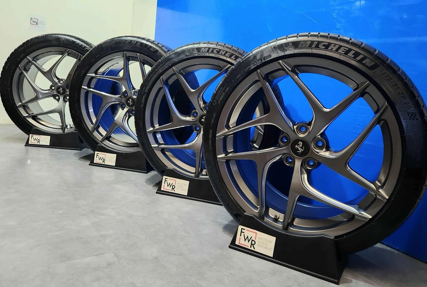 20” Ferrari 812 Superfast Factory OEM Original Wheels rims two-tone Dimond cut