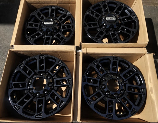 20" Ford F-250 F-350 Factory OEM 2025 Platinum wheels Rims 10302 10483 Black