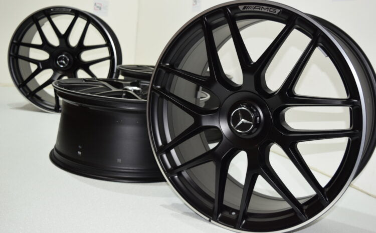 22" Mercedes G63 AMG Factory OEM Wheels Rims G550 G580 G55 Factory Authentic