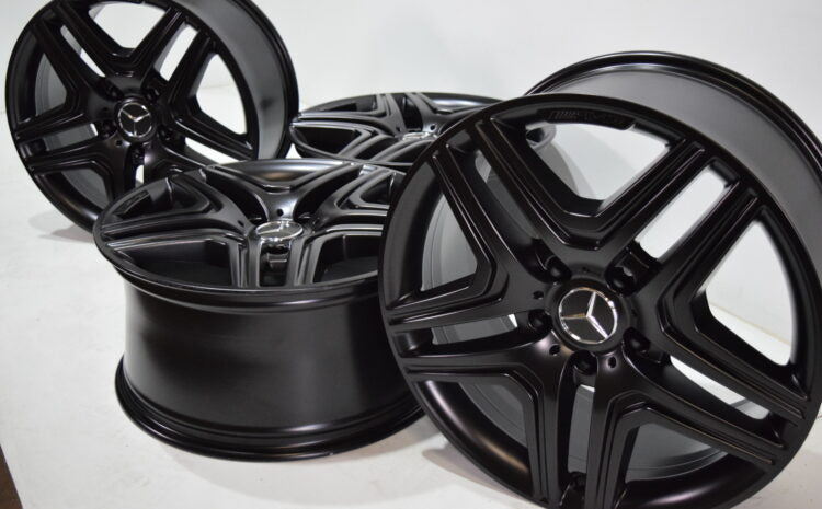 20" MERCEDES BENZ G63 G65 G550 BLACK FACTORY OEM WHEELS RIMS 85326 A4634013002