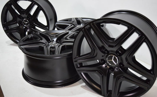 20" MERCEDES BENZ G63 G65 G550 BLACK FACTORY OEM WHEELS RIMS 85326 A4634013002