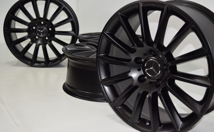 20" MERCEDES G63 G550 AMG FACTORY OEM WHEELS RIMS A4634011700 5X130 SATIN