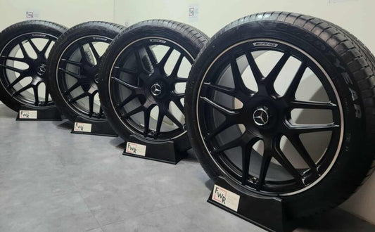 22" Mercedes G63 AMG Factory OEM Wheels Rims G550 G580 G55 Factory Authentic