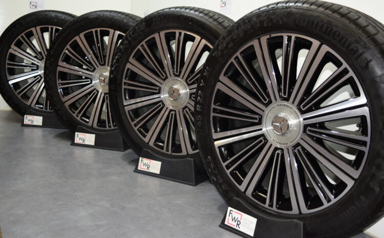 22" Mercedes Maybach GLS600 X167 GLS Factory OEM Wheels Rims Tires TPMS