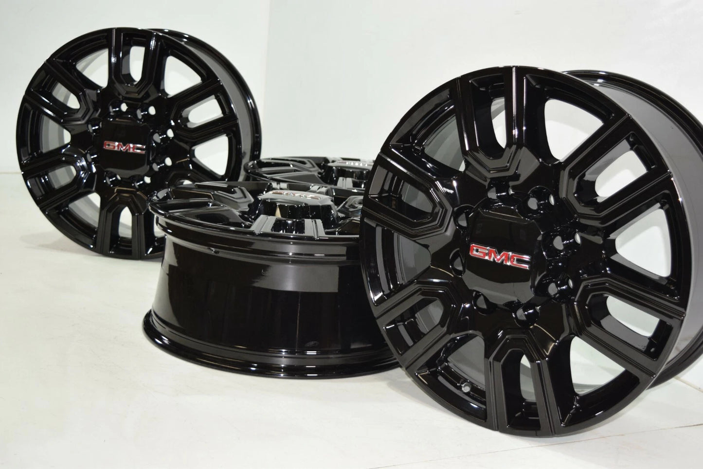 20" GMC SIERRA DENALI AT4 2500 3500 HD FACTORY OEM 20 INCH BLACK WHEELS RIMS