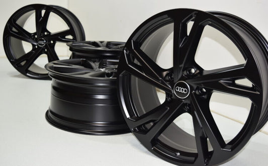 20" AUDI E-TRON GT RS Authentic Factory OEM RIMS SATIN BLACK 21 2022 2023 2024 2025