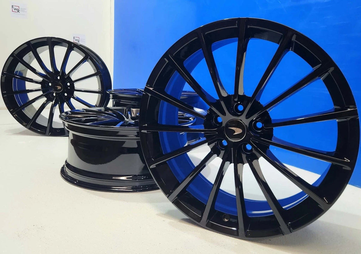 20” 21” McLaren GT Factory OEM Original Wheels Rims Gloss Black