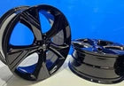 22” GENESIS GV80 WHEELS Black RIMS ORIGINAL FACTORY OEM R22 9.5J ET47 94053