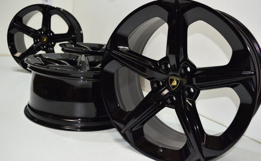 21” LAMBORGHINI URUS Factory OEM Wheels Rims black