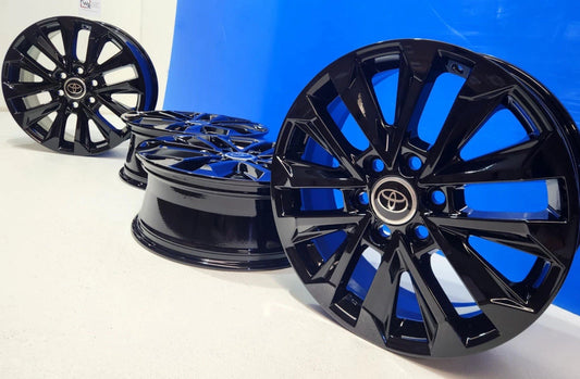 20" Toyota LandCruiser 2024 2025 2026 Factory OEM Wheels Rims 4261160N00 94057 Black